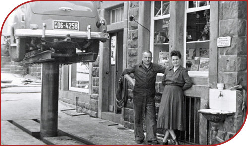 1931 – Adolf und Erika Müller